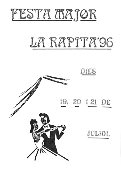 Festa Major de la Ràpit 1996