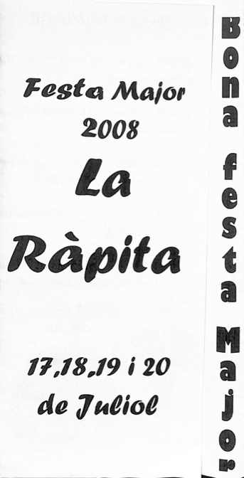 Festa Major de la Ràpita 2008