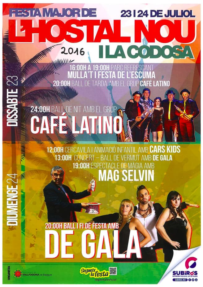 Festa Major de l'Hostal Nou i la Codosa 2016
