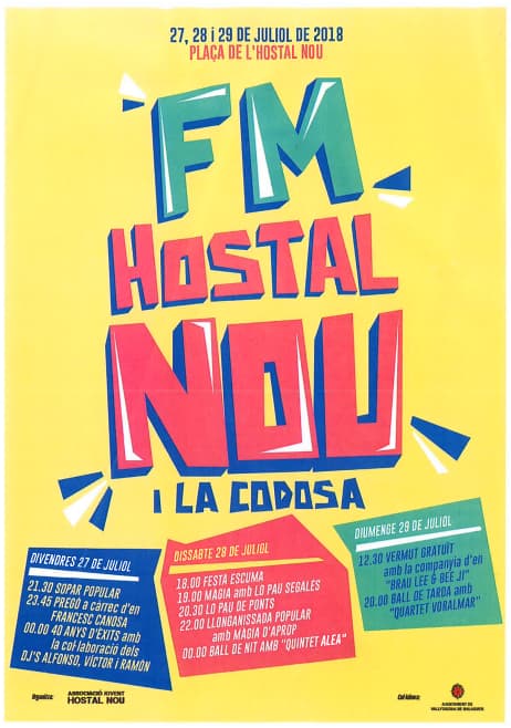 Festa Major de l'Hostal Nou i la Codosa 2018