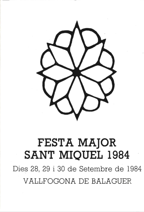 Festa Major Sant Miquel 1984