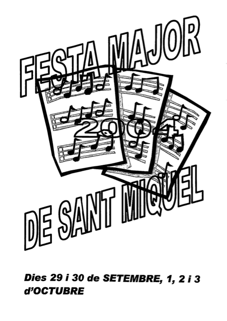 Festa Major Sant Miquel 2004