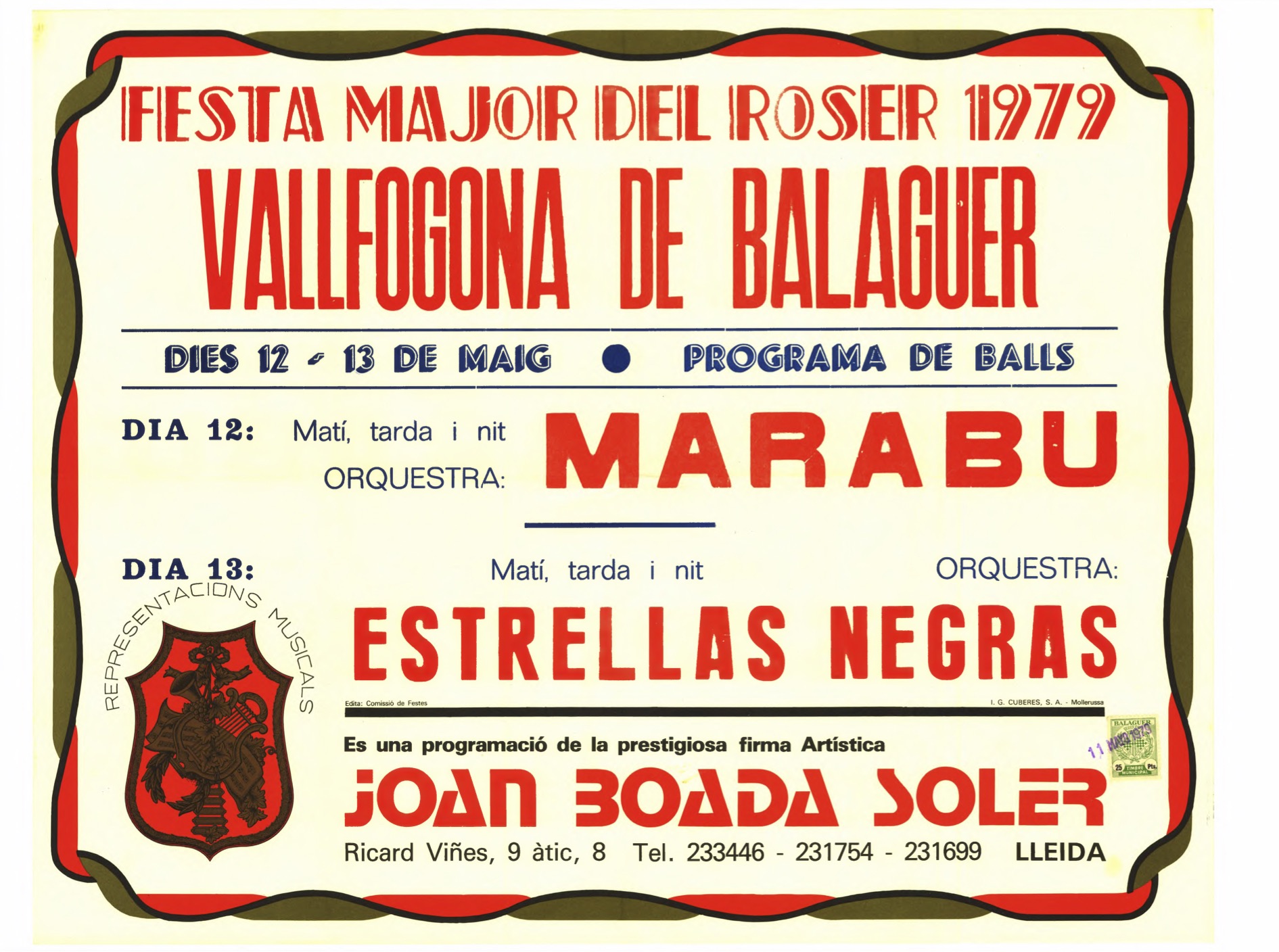 Festa Major del Roser 1979