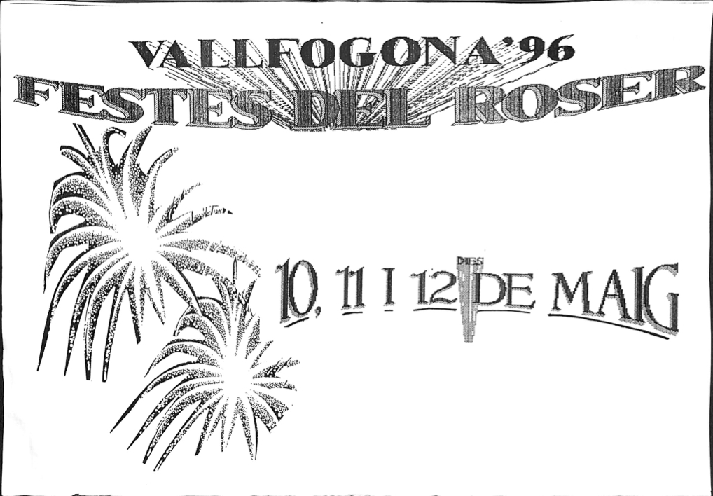 Festa Major del Roser 1996