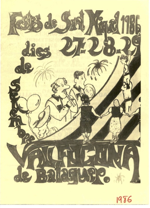 Festa Major Sant Miquel 1986