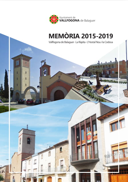 Memòria municipal 2015 - 2019