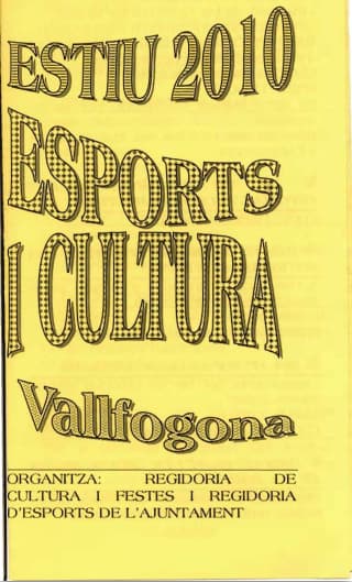Estiu, Esport i Cultura 2010