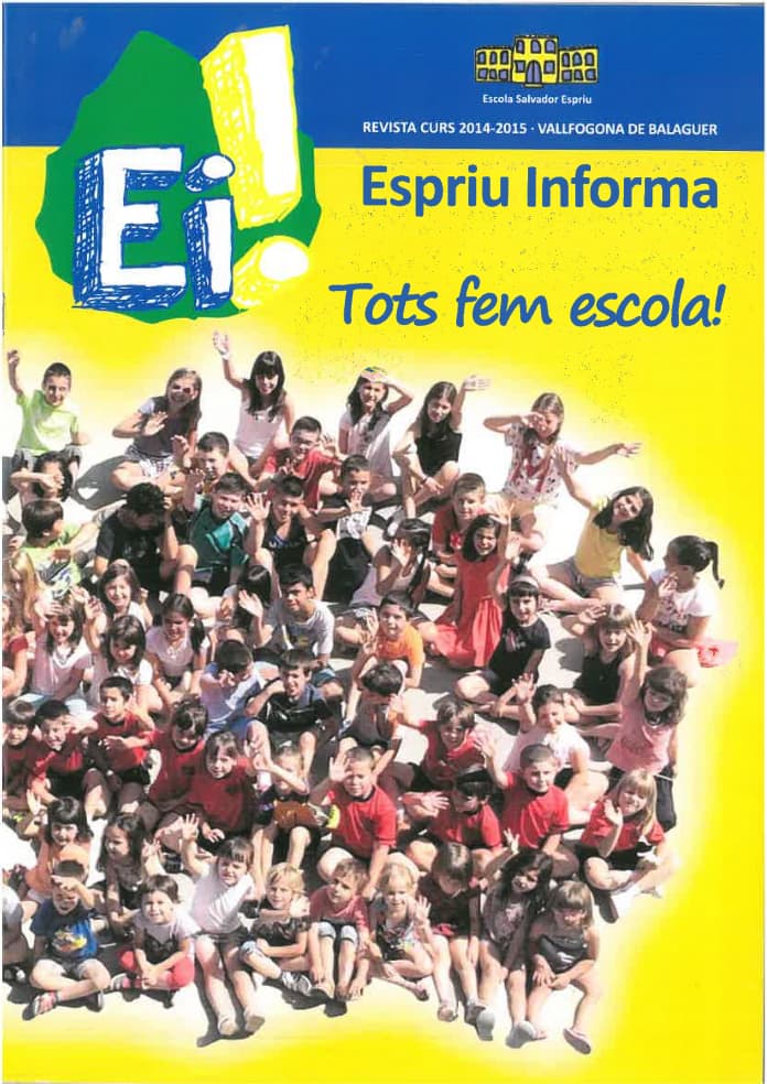 Revista Escola Salvador Espriu - 2014-15