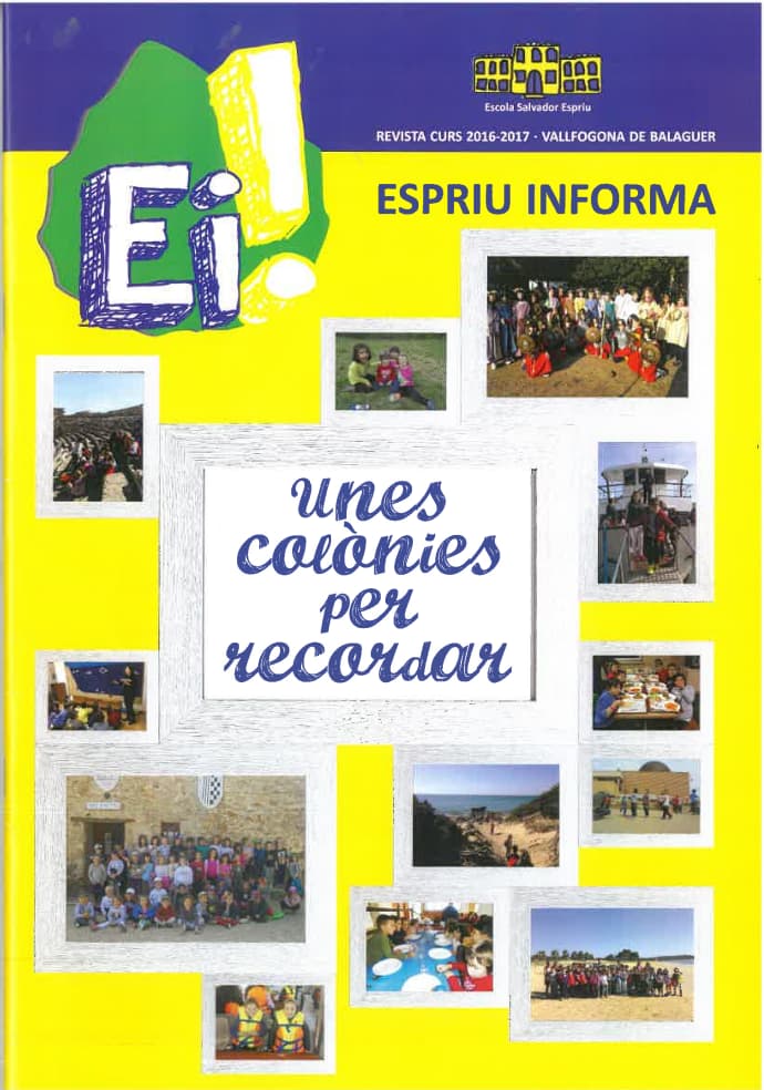 Revista Escola Salvador Espriu - 2016-17